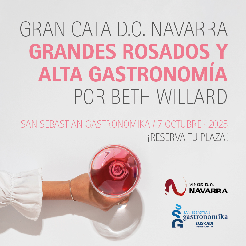 Cata de Grandes Rosados D.O. Navarra y Alta Gastronomía en San Sebastian Gastronomika