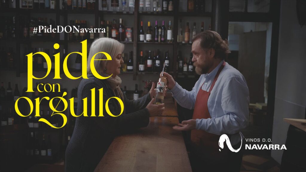 “Pide con orgullo, pide Vinos D.O. Navarra” llega a vinotecas y tiendas para reivindicar la elección de los vinos de nuestra tierra“.