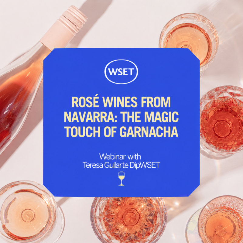 WSET Webinar: Rosé wines from Navarre: the magic touch of Garnacha