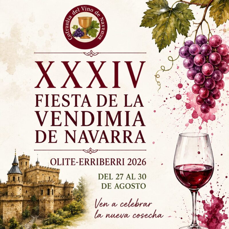 XXXIV Fiesta de la Vendimia en Olite-Erriberri 2026
